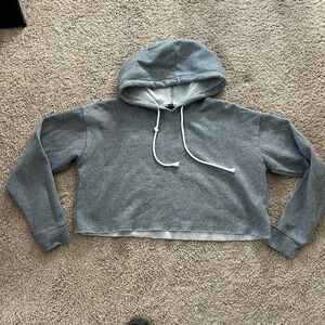 ✨Wild Fable Gray Cropped Hoodie